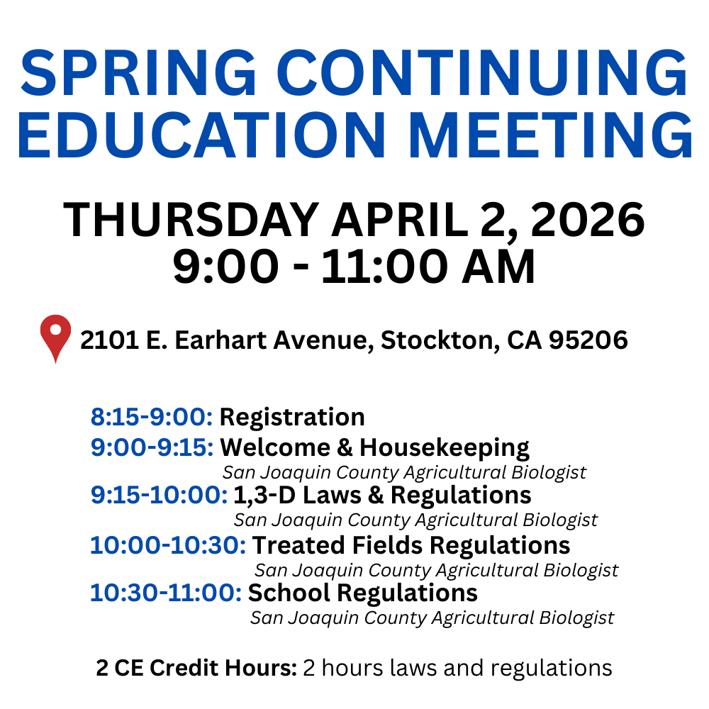 Spring CE Meeting - April 2 2026