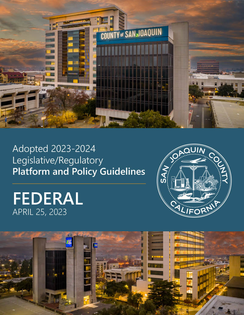 2023-24 Federal Legislative Platform
