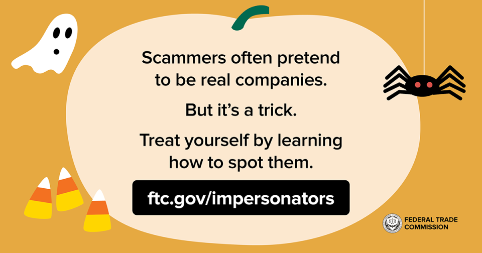 Don't get scammed this Halloween!