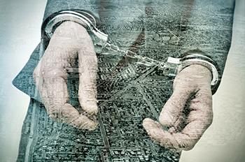 Fight Public Corruption! Image: Man in Handcuffs