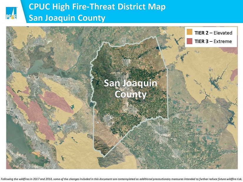 san joaquin county map by pge