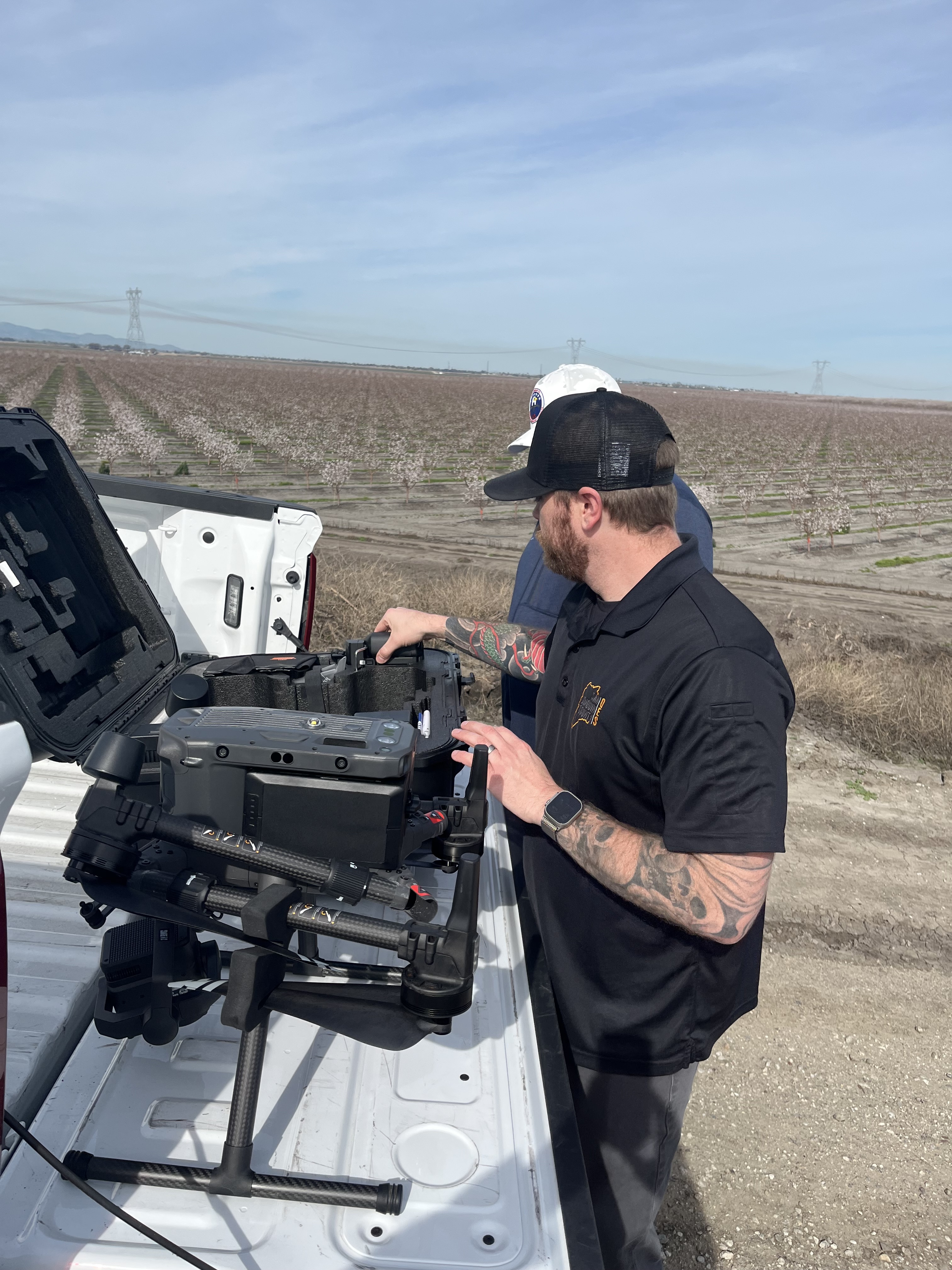 White shelter trailer