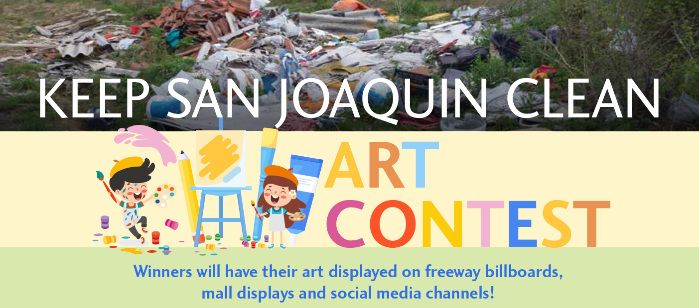Illegal Dumping - Art Contest Banner